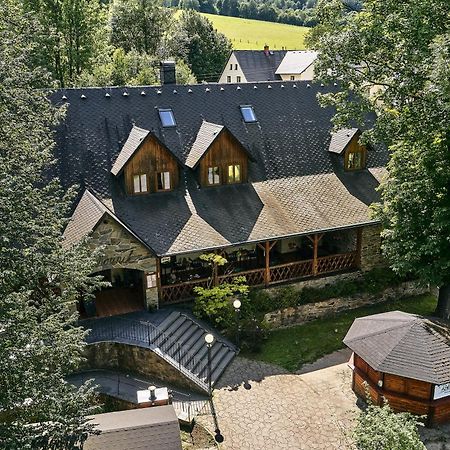 Pension Restaurant Bobrovnik Lipova Lazne Εξωτερικό φωτογραφία